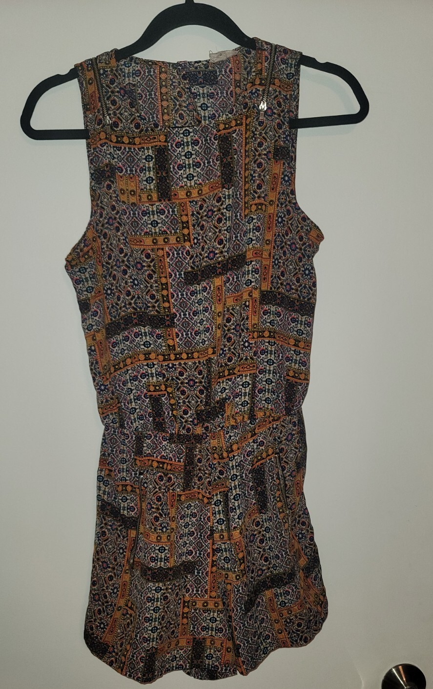 One clothing patchwork design  size medium M romp… - image 7