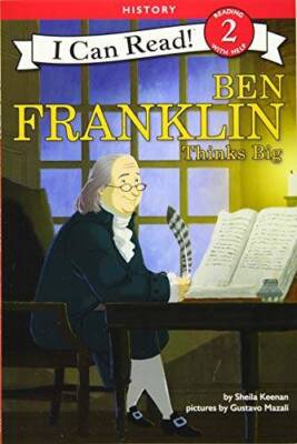 Ben Franklin Thinks Big (I Can Read Level 2) - Paperback - VERY GOOD