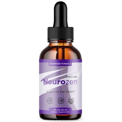 (1 Pack) Neurozen Ear Health Support Drops Natural Neuro Zen Vitamin 30 Servings