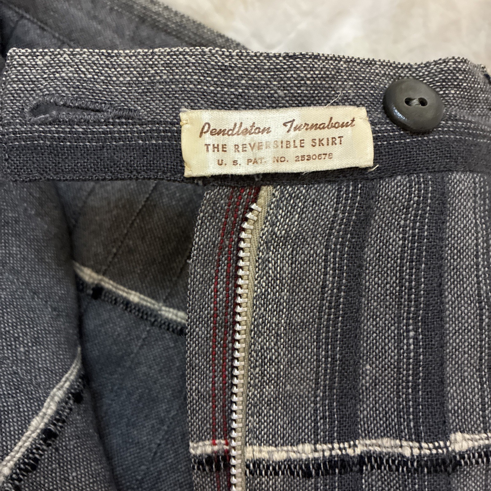 Pendleton Turnabout Reversible Pleated Full Circl… - image 13