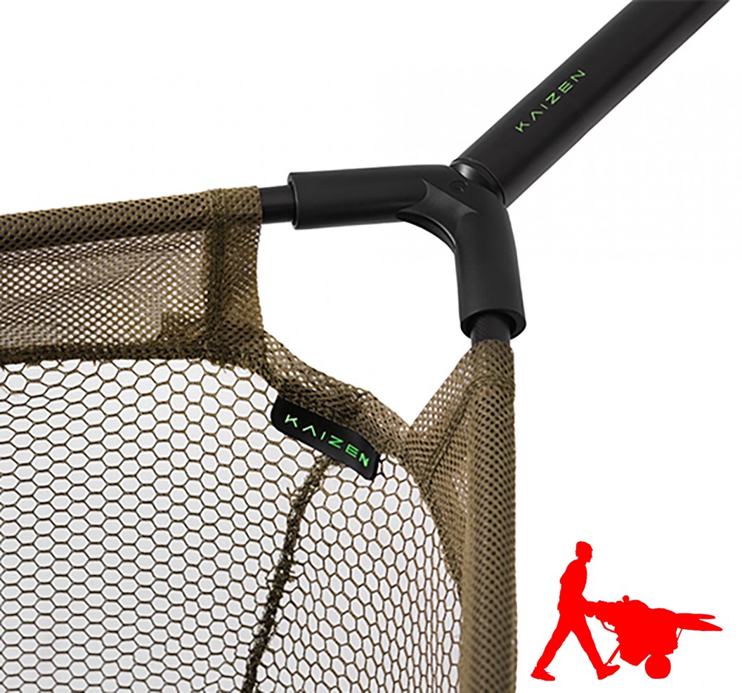 KORDA | KAIZEN GREEN 42" 2 PIECE LANDING NET *FAST FREE POST*