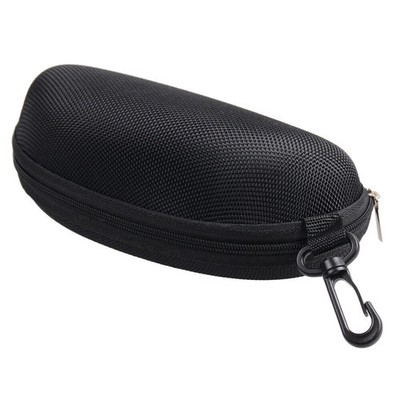 Glasses Case Box Sunglasses Protector Hard Zipper Belt Clip Portable