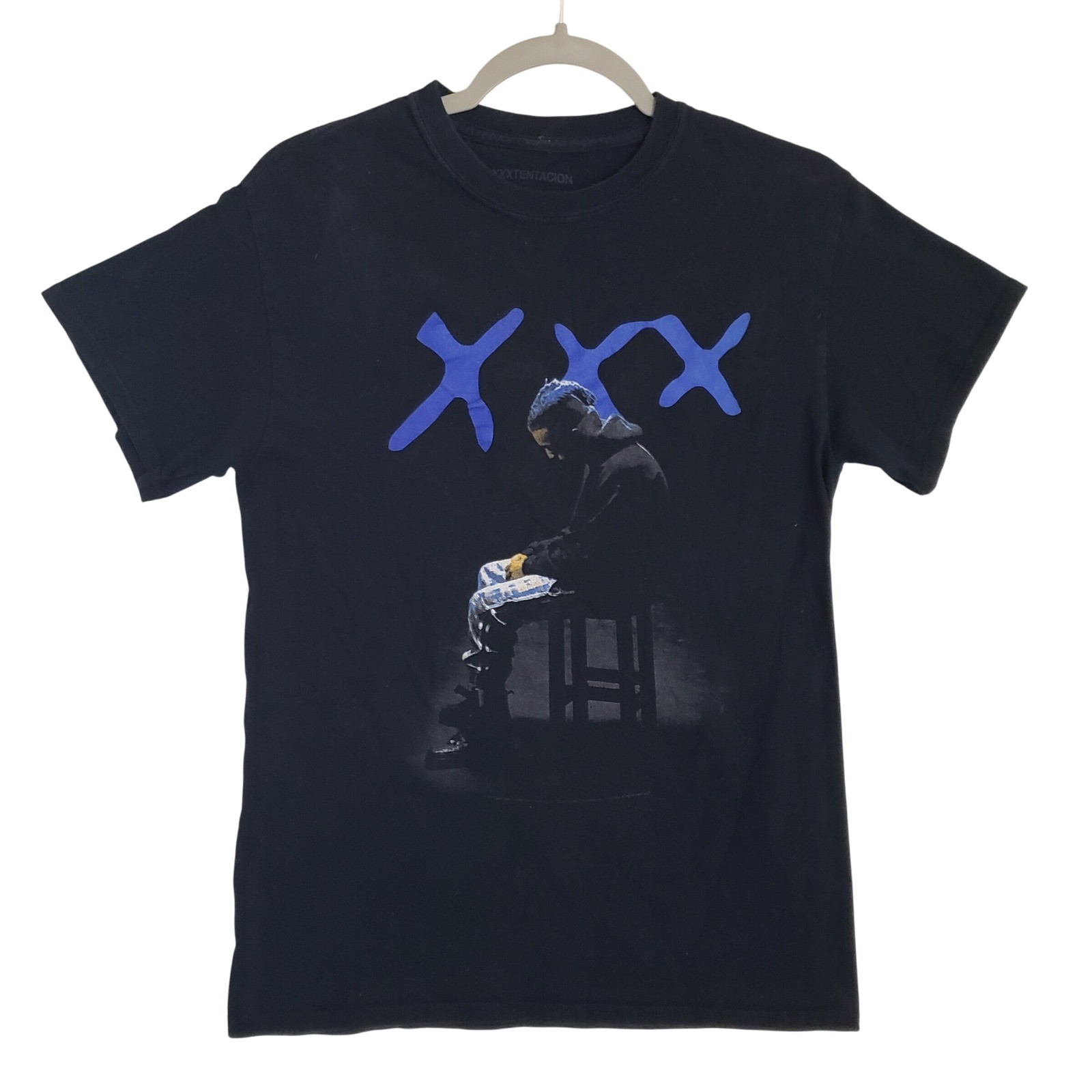 XXXTentacion T Shirt Black Hip Hop Rap Music Graphic Print Unisex Small SM