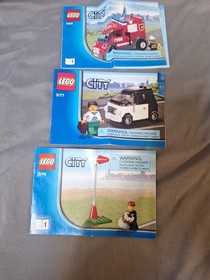 Lot Of 21 Lego City Building Instructions Only 3182 7743 And More!