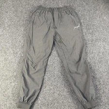 YoungLA Pants Mens Large Gray Joggers Elastic Waist Cuffed Athletic Gym