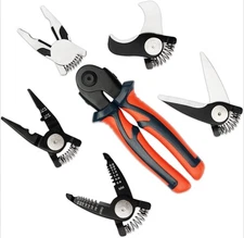 5 in 1 Pliers Tool Set - includes cable cutters, wire strippers, etc.