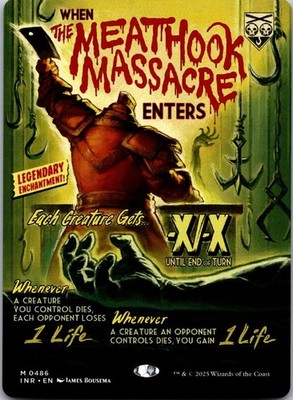 The Meathook Massacre (Showcase) 486 Innistrad Remastered NM MTG