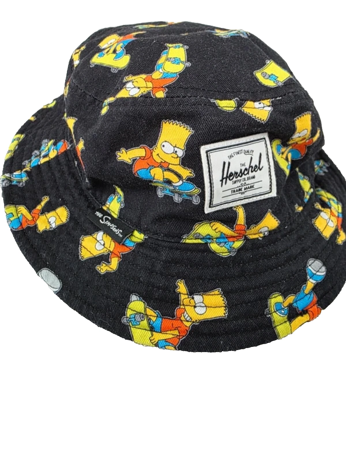 Herschel x The Simpsons Bart Simpson Skateboard Bucket Hat Black S/M
Opens in a new window or tab