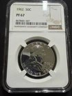 1962 Franklin Half Dollar 50C NGC PF67