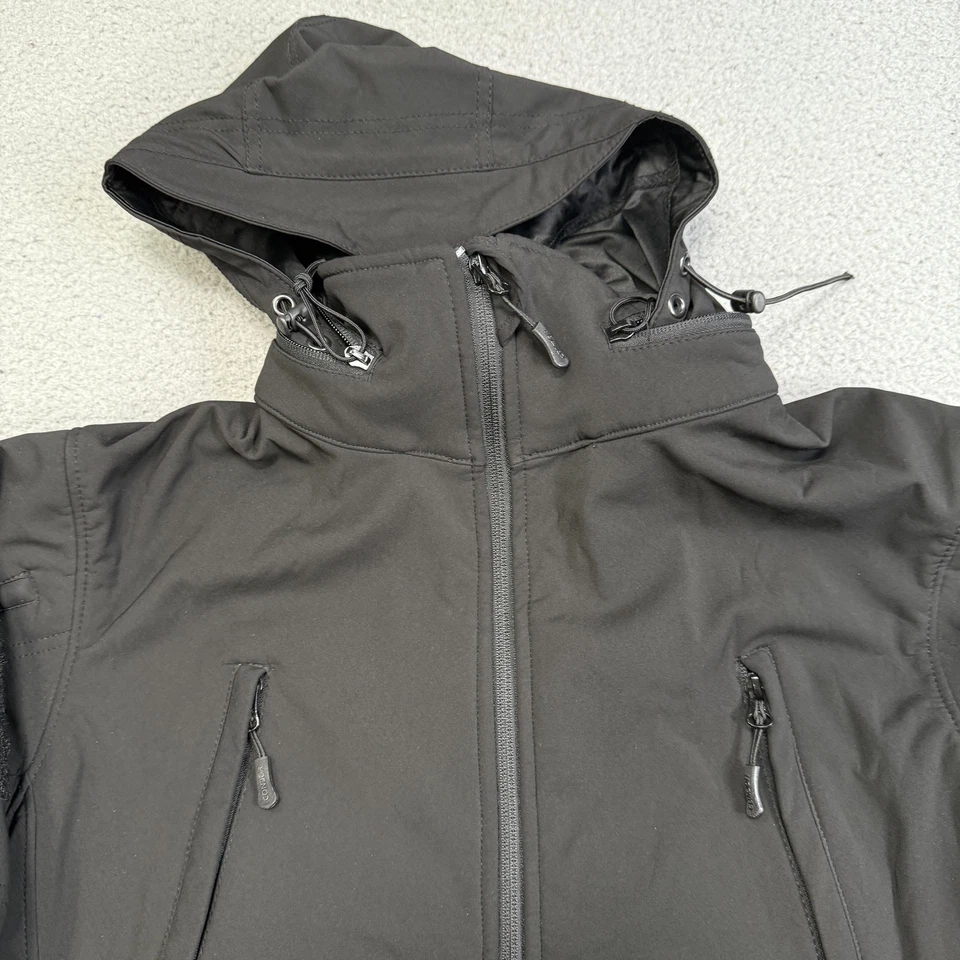 Condor Summit Soft Shell Jacket Mens XS Black Tactical Hooded 602 Outdoor Coat - Image 2 of 4