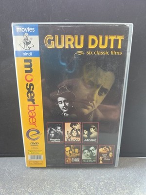 Guru Dutt: 6 Classic Films (DVD, 2009, 6-Disc Set, Moser Baer) Very Good, 