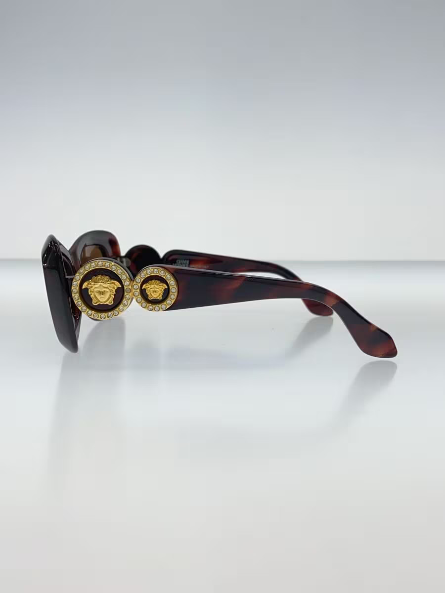 GIANNI VERSACE Double Medusa Sunglasses Plastic BRW BRW Women's MOD.417 thumbnail 3