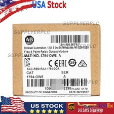 New Factory Sealed 1794-OW8 SER A Flex 8 Point Relay Output Module 1794OW8