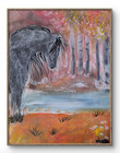 Horse Painting 11x14 Original Canvas Expressionist Farmhouse Equine Art Wachtel — photo 1