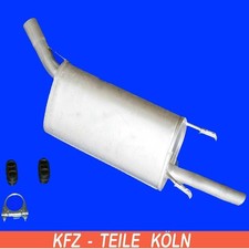 OPEL CORSA B 1.0 Endschalldämpfer Endtopf Auspuff Schalldämpfer