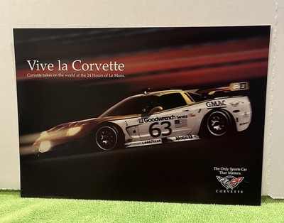 2000 Corvette - Vive la Corvette -  Sales One Sheet Brochure