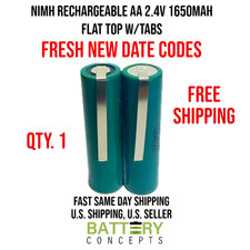 UPGRADE Replacement Battery Pack for Water Pik Cordless Water Flosser 2.4V Ni-MH