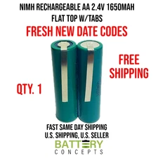 UPGRADE Replacement Battery Pack for Water Pik Cordless Water Flosser 2.4V Ni-MH