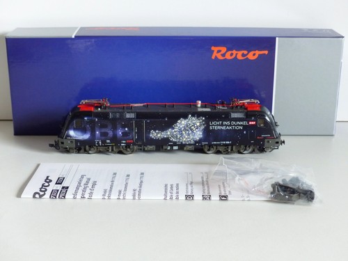 Roco H0 73237 Elektrolokomotive 1116 158-7 ÖBB Taurus, Werbelok Licht ins Dunkel | Condition: Gebraucht
