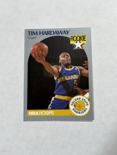 Tim Hardaway 1990 NBA Hoops Basketball Rookie Card # 113 Golden State Warriors
