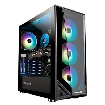 Custom ARGB Gaming Desktop PC Intel Core i7 Quad 16 GB SSD Nvidia RTX 4060 DLSS4