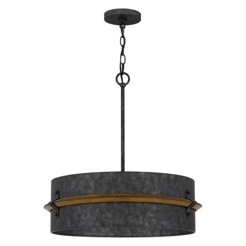 Lariat 3-Light Pendant in Old Black Finish - Picture 2 of 6