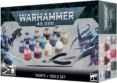 Essentials for Warhammer 40,000: Paints, Brushes & Tools for Miniature Mastery