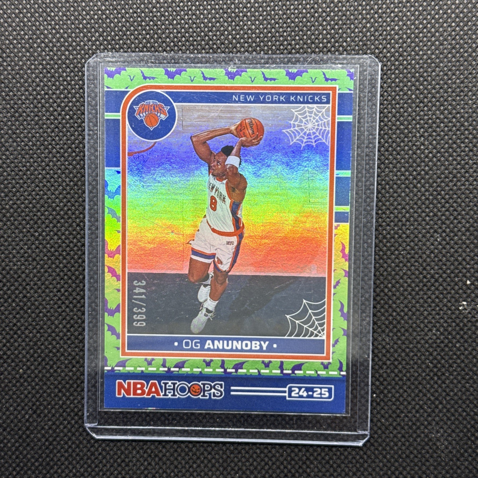 2024-25 Panini Haunted Hoops - OG Anunoby, OG Anunoby #54 Holo Bats /399