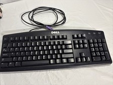 DELL keyboard model SK-8110 Black with PS/2 Connector. 10 Key Pad