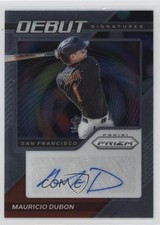 2021 Panini Prizm Debut Signatures Mauricio Dubon #DS-MD Auto 16q7