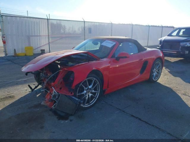 13-16 Porsche Boxster 2.7L Red Driver Left Rear Quarter Panel Assembly ...