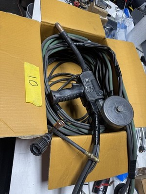 Miller Spoolmatic 30A Spool MIG  Gun 130831, 30ft Leads With Miller Flex Tube