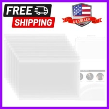 Pack of 50 Acid-Free Crystal Clear Sleeves Storage Bags for 11x17 Art Prints,...