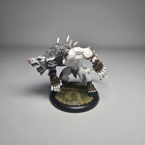 Classic Feral Warpwolf [x1] Circle of Orboros [Hordes] Painted. metal