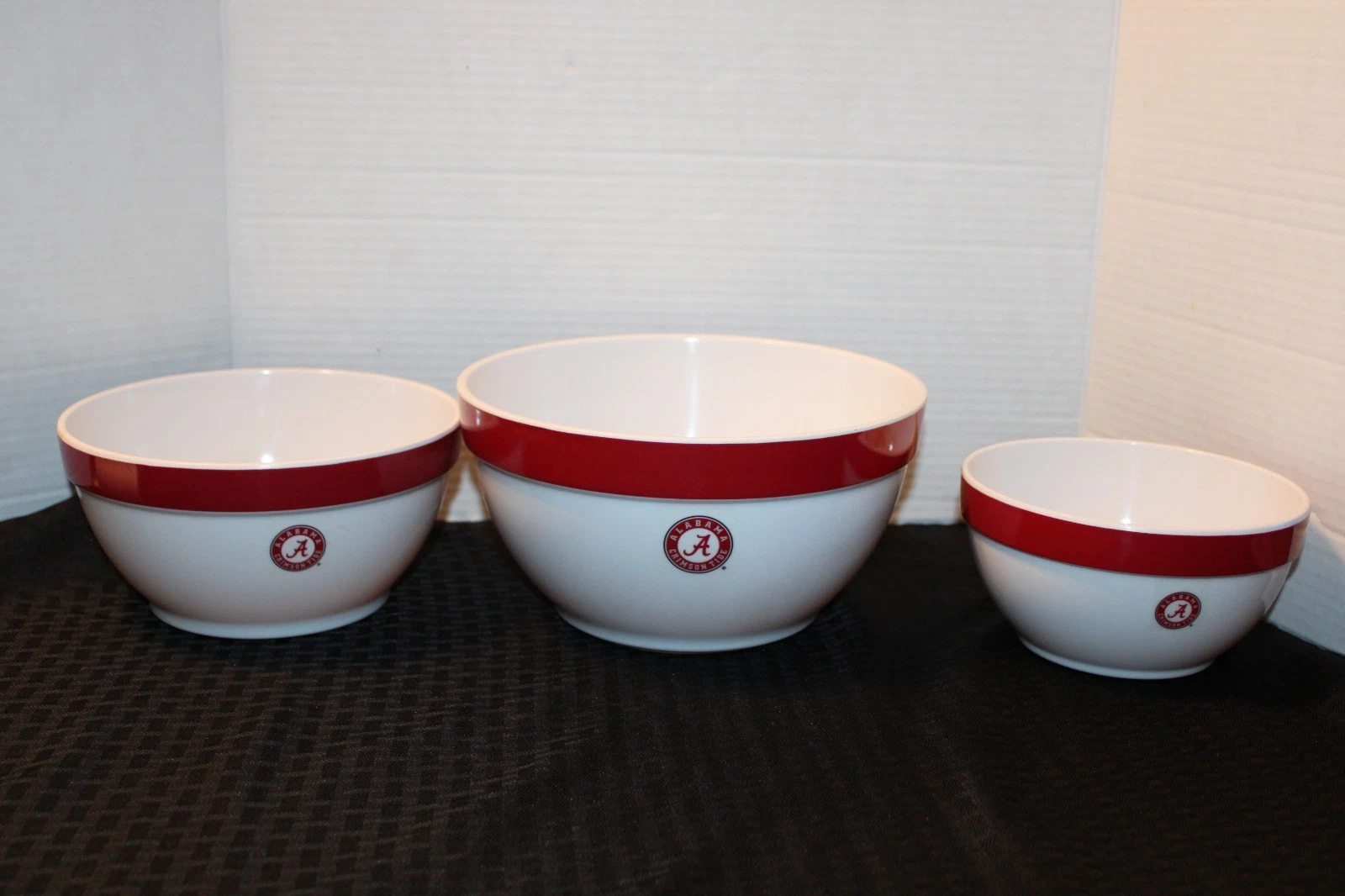 Set of 3 Alabama Crimson Tide® College Kitchen Collection® Mixing Bowls Set