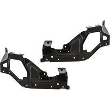 Bumper Face Bar Brackets Retainer Mounting Braces Set of 2 Left & Right Pair