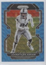 2021 Panini Prizm Blue Wave Prizm 73/199 Johnathan Abram #182 0bt4