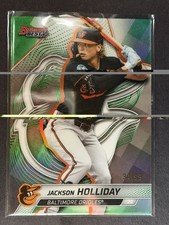 2025 Bowman’s Best Jackson Holiday Green /99 Baltimore Orioles