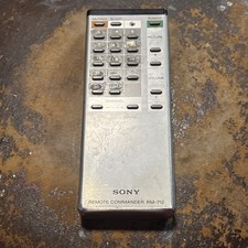 SONY REMOTE COMMANDER RM-712 Untested Needs Repair Maybe Selling As Is