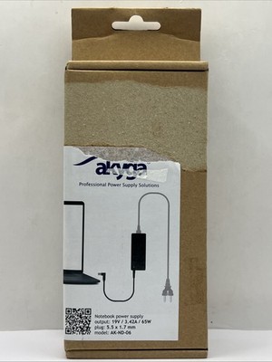Akyga AK-ND-06 Notebook-Netzteil 65 W 19 V 3.42 A
