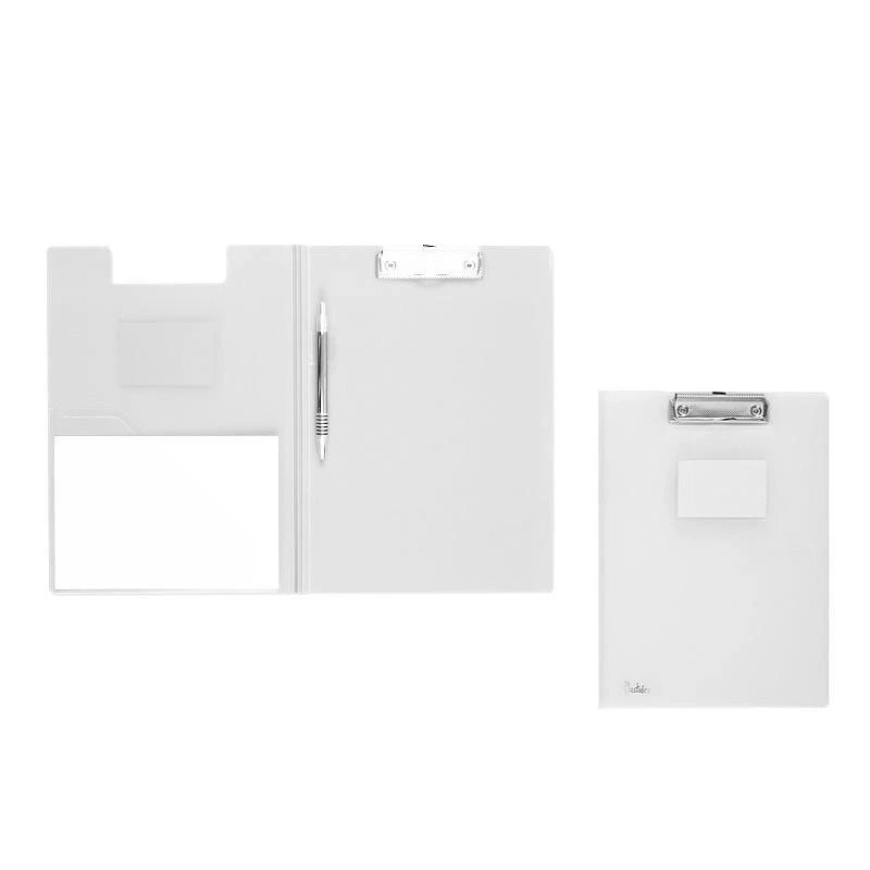 Iternet portablocco doppio A4 con molla e copertina trasparente neutro