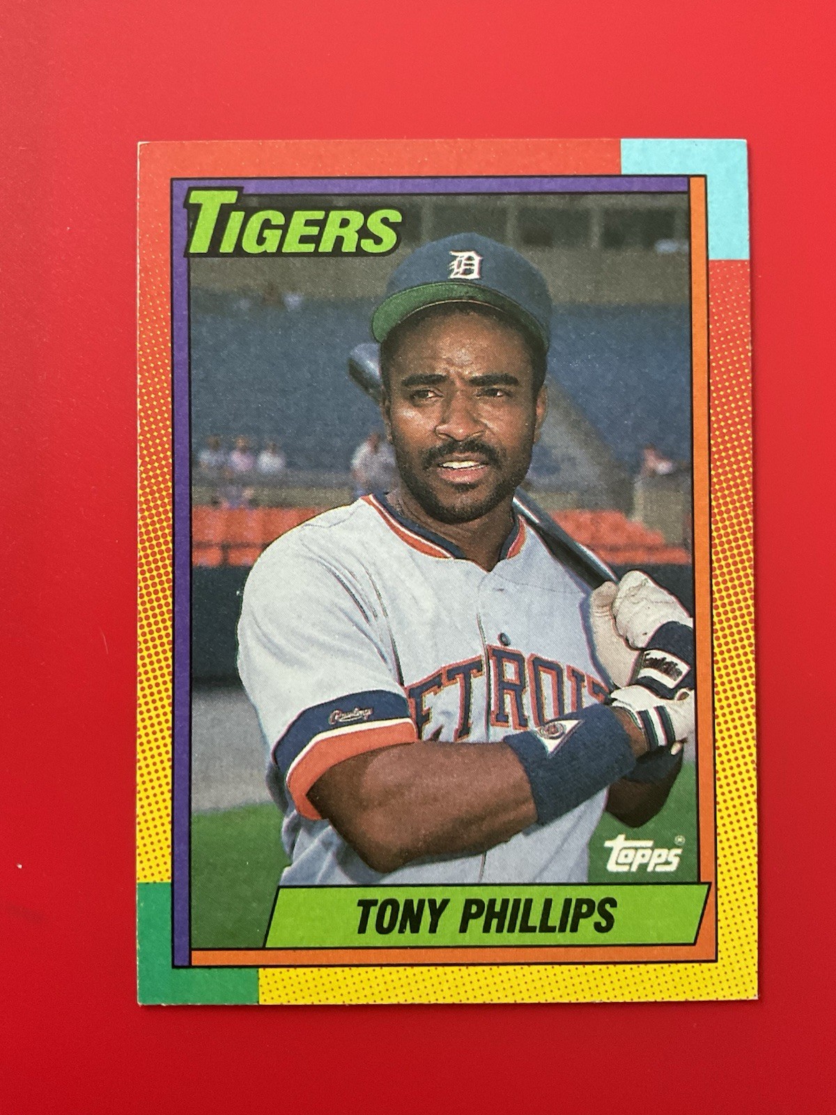 1990 Topps Traded - Tony Phillips #95T Detroit Tigers