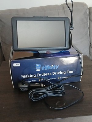 Hikity 7'' Touch Screen Android 13 Double DIN Car Stereo with GPS Navigation