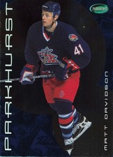 Matt Davidson 2001-02 Parkhurst #200 Columbus Blue Jackets