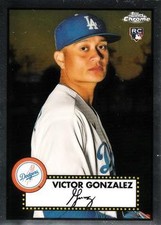 Victor Gonzalez 2021 Topps Chrome Platinum Anniversary #111 RC Dodgers