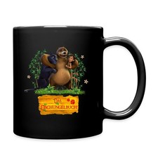Das Dschungelbuch Mogli & Freunde Tasse einfarbig, One size, Schwarz