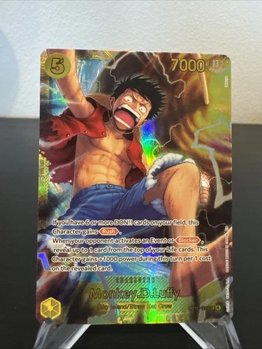 One Piece CCG Monkey.D.Luffy OP15-119 Adventure On Kami’s Island