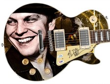 Gavin Degraw Signed 1/1 Custom Graphics Photo Guitar ACOA PSA