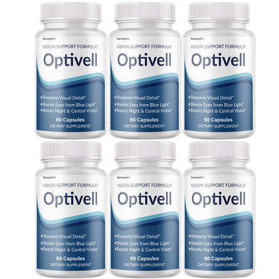 Optivell (6-Pack) - Vision Support, Boost Night & Central Vision Official