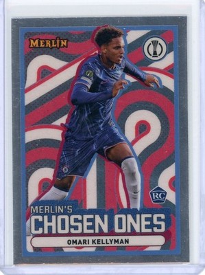 TOPPS Merlin Chrome UCC 2024/25 Omari Kellyman  - Rookie Merlin's Chosen Ones